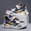 Giày Thể Thao Bé Trai Thể Thao Phối Lưới Cao Cấp Mới, Giày Sneaker Trẻ Em Quai Dán Phong Cách Sporty Năng Động