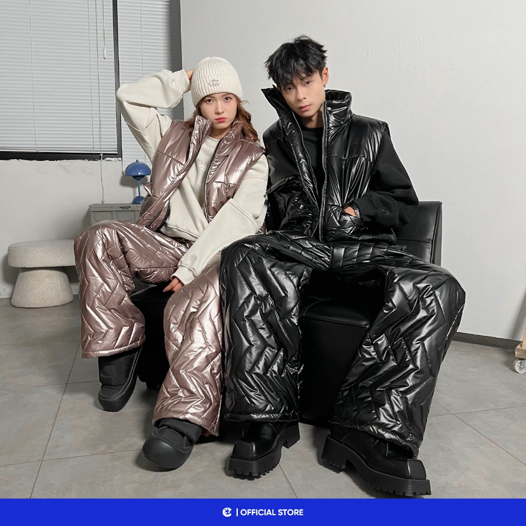 Áo Khoác Phao Gile unisex đôi nam nữ Local Brand Chính Hãng City Cycle Áo khoác gile phao Chill Out