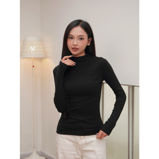 THEKIM Áo thun giữ nhiệt cổ liền 4 phân chất liệu sợi pha cashmere , áo giữ nhiệt công nghệ HEATTECH T391