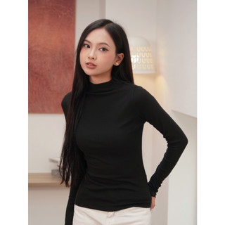 THEKIM Áo thun giữ nhiệt cổ liền 4 phân chất liệu sợi pha cashmere , áo giữ nhiệt công nghệ HEATTECH T391