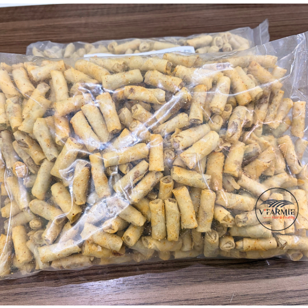 1Kg Chả giò tôm sấy mini ăn liền Vissan (VỊ CAY) - Chả giò ăn liền rời cay Vissan 1kg