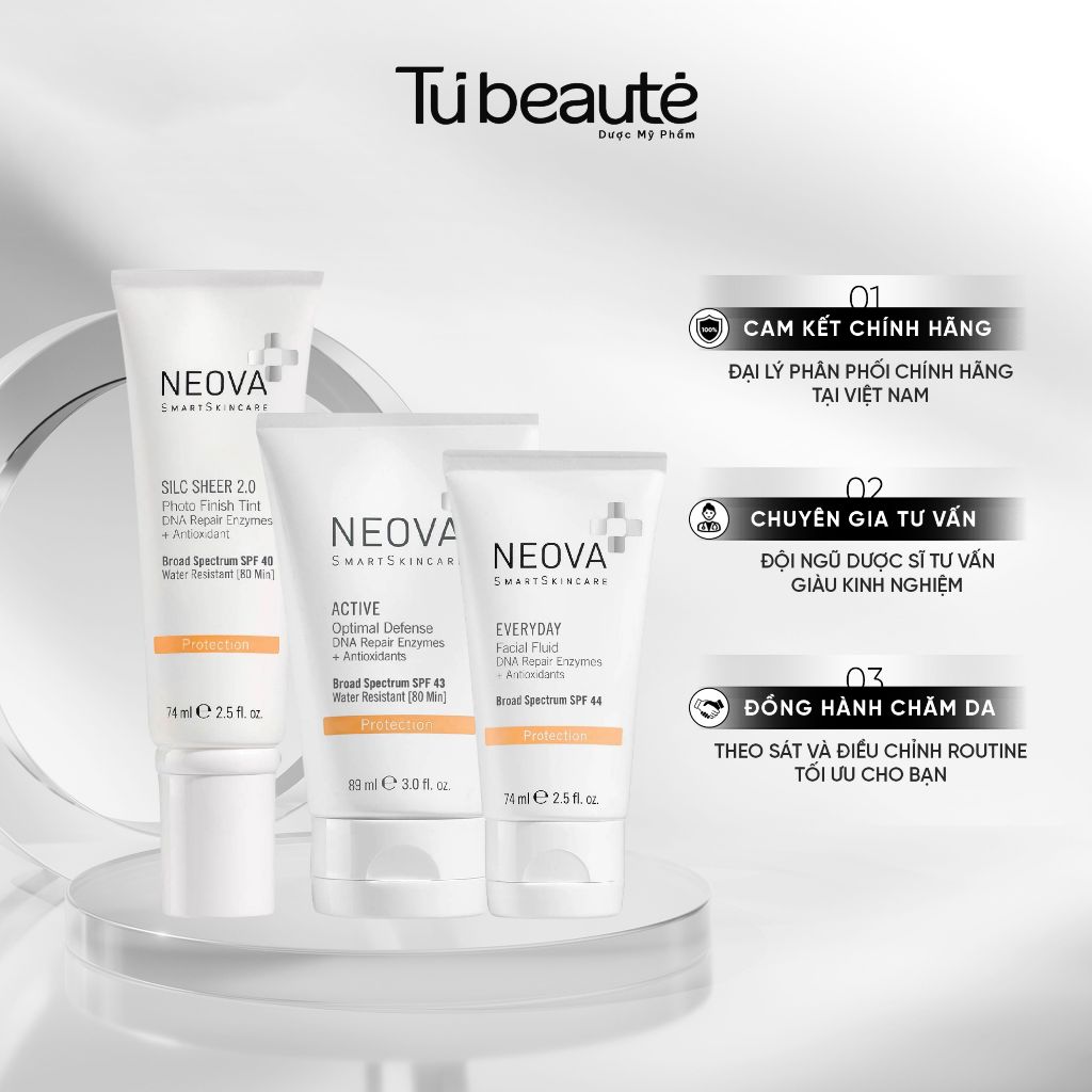 [HÀNG CÔNG TY] Kem Chống Nắng Neova SPF 40 / SPF 43 / SPF 44 Bảo Vệ Da Phổ Rộng