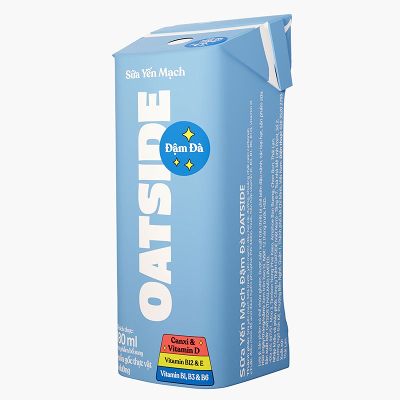 [Thùng mini] Sữa yến mạch OATSIDE 180ml Oat Milk mini hương vị thơm ngon, dinh dưỡng