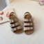 Dép Sandal Cho Bé 3 Dây Quai Hậu Da Lộn Mềm Quai Dán Tiện Lợi Đi Chơi, Đi Học TH Kids