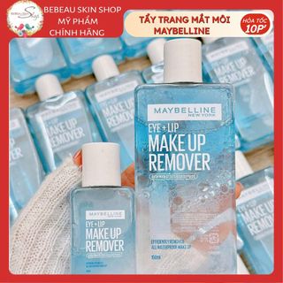 Nước Tẩy Trang Mắt Môi Maybelline New York Eye & Lip Makeup Remover 40ml 150ml - Bebeau