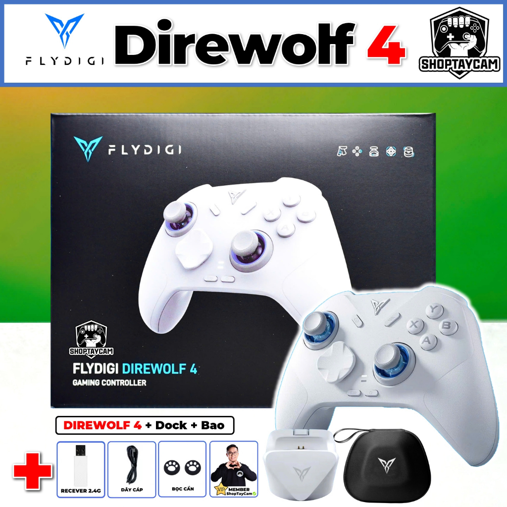 DIREWOLF 4 - Tay Cầm Flydigi DIREWOLF 4 1000 Hz Wireless Gaming ...