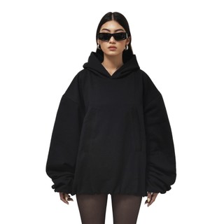 MAHU - ÁO HOODIE HAI LỚP OVERSIZED