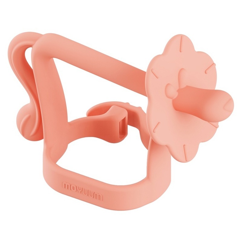 [kèm hộp đựng] Gặm Nướu Moyuum Hình Sư Tử Cho Bé – Silicone An Toàn, Dễ Cầm dành cho bé từ 3M+