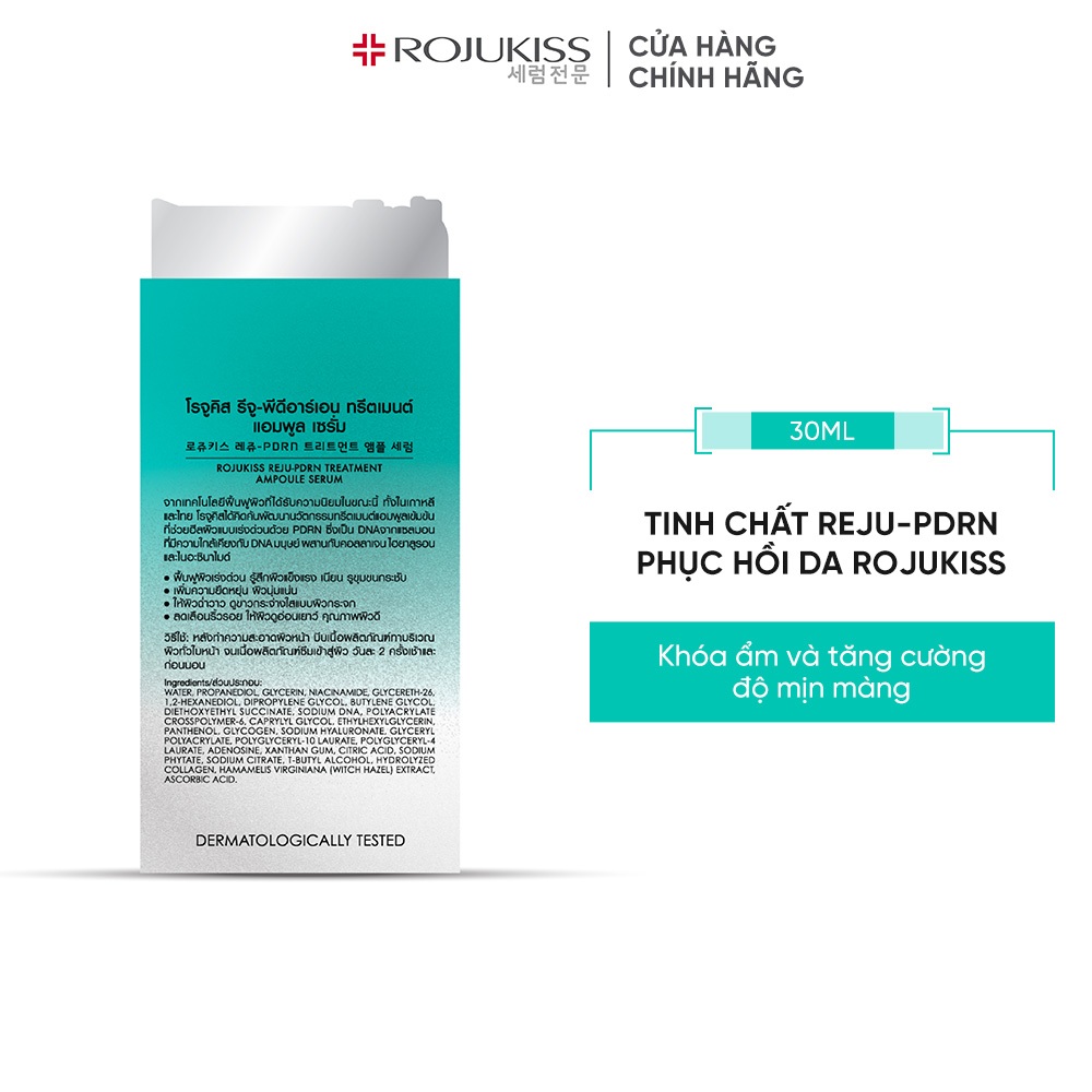 Serum Phục Hồi Da REJU-PDRN Rojukiss REJU-PDRN Treatment Ampoule Serum 30 Ml