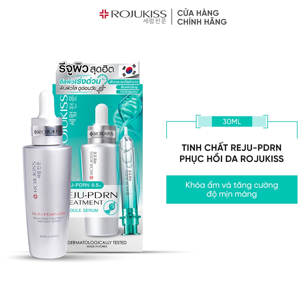 Serum Phục Hồi Da REJU-PDRN Rojukiss REJU-PDRN Treatment Ampoule Serum 30 Ml