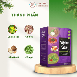 Trà Mâm Xôi Tứ Vị chuẩn OCOP-ISO-HACCP Hỗ Trợ Nội Tiết Tố, Đẹp Da, Bổ Huyết & Điều Hòa Kinh Nguyệt