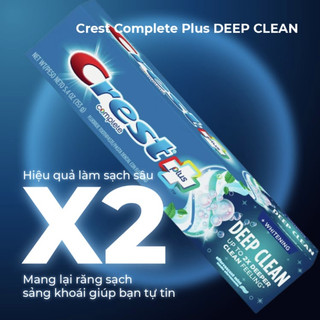 Kem Đánh Trắng Răng White Advanced Radiant Mint & Scope Outlast Complete Whitening Toothpaste