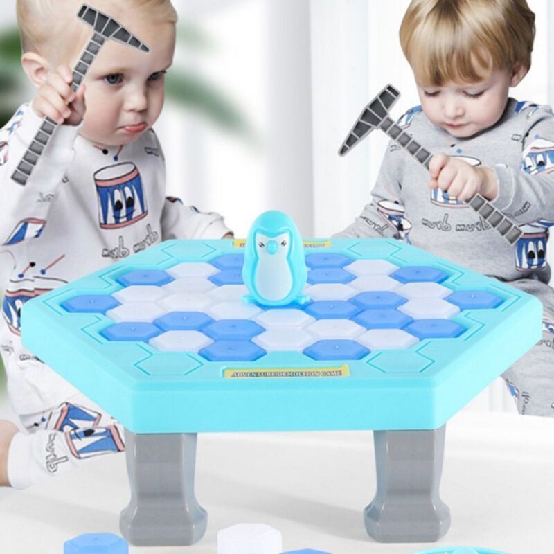 [Size Lớn] Đồ chơi phá băng vui nhộn, phá băng giải cứu chim cánh cụt, đồ chơi theo nhóm cực vui
