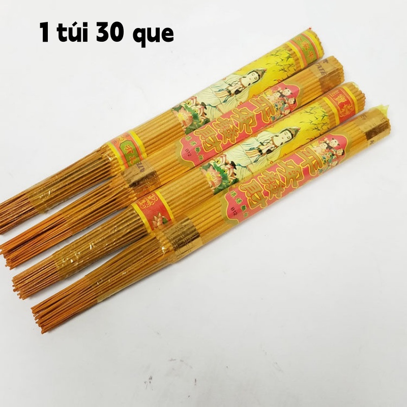 60 Nén Hương Cuộn Thần Tài Hương Hương Gỗ Đàn Không Bụi ít Khói Không Độc Hại thơm nhẹ, dễ chịu - Cầu Tài Lộc