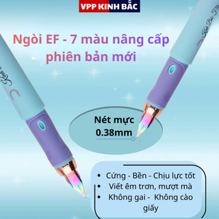 ( Mẫu Mới 2026) Combo Bút Máy Mực Xóa Kinh Bắc F36 Ngòi EF – Thân Nhẹ, Viết Đều, Luyện Chữ Chuẩn.