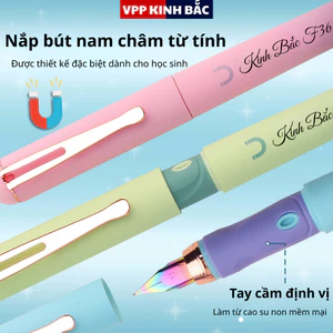 Bút Máy Mực Xóa Kinh Bắc F36 Ngòi EF Dùng Cho Học Sinh Tiểu Học – Thân Nhẹ, Viết Đều, Luyện Chữ Chuẩn.