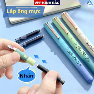 Bút Máy Kinh Bắc F36, Ngòi EF 7 Màu – Tay Cầm Định Vị, Phù Hợp Học Sinh Tiểu Học.