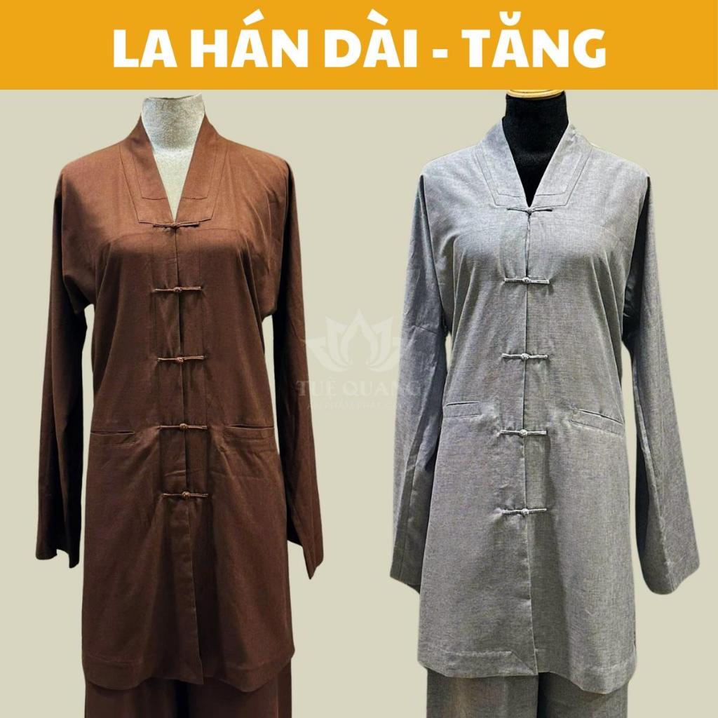 La Hán tăng vải KATE mềm mịn cao cấp - mặc mát cho quý thầy size 1-7 form ôm nhẹ phù hợp tâm linh