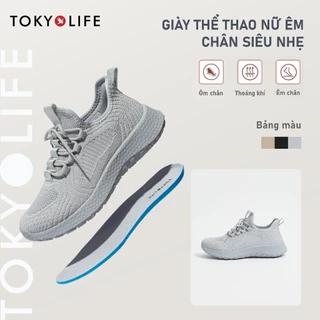 Giày thể thao nữ siêu nhẹ TOKYOLIFE êm chân thoáng khí,thiết kế trẻ trung, năng động 40000726