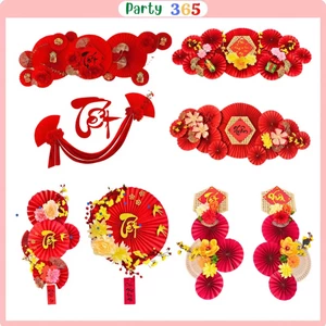 Set Phụ Kiện Trang Trí Tết Truyền Thống Đón Tài Lộc