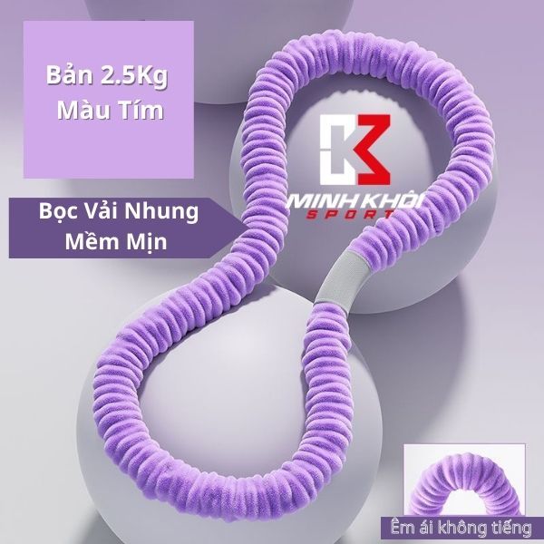2.5Kg Vòng Lắc Eo Thế Hệ Mới Bản To Nặng Gia Tăng Sức Mạnh Giúp Định Hình Vòng Eo Thon Gọn