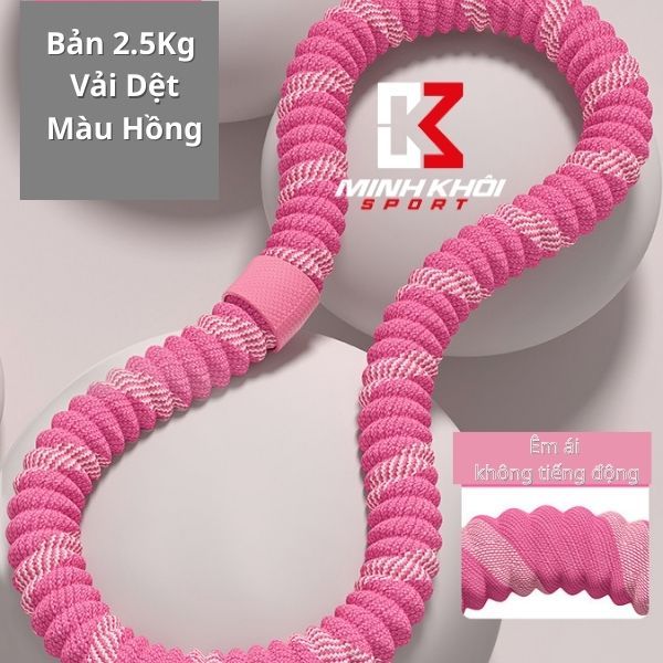 2.5Kg Vòng Lắc Eo Thế Hệ Mới Bản To Nặng Gia Tăng Sức Mạnh Giúp Định Hình Vòng Eo Thon Gọn