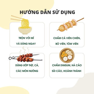 Sa Tế Sò Điệp Thích Cay Sốt Trộn Mì, Hủ Tiếu, Phở Sốt Chấm Cá Viên Chiên Sốt Ướp Thịt