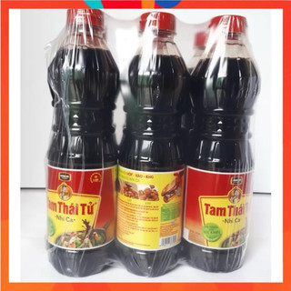 [Lốc 6 chai] Nước tương Tam Thái Tử Nhị ca - 4 lốc tặng 1 chai cùng loại-chai 500mL