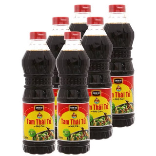 [Lốc 6 chai] Nước tương Tam Thái Tử Nhị ca - 4 lốc tặng 1 chai cùng loại-chai 500mL