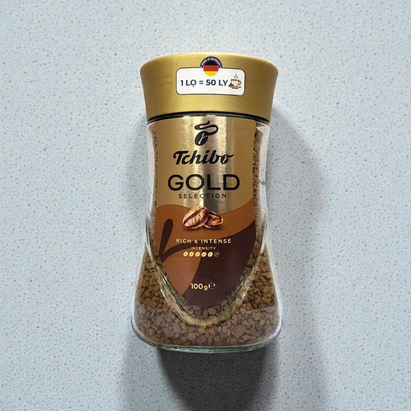 TCHIBO (Lọ TT GOLD 100g) CÀ PHÊ HÒA TAN Rich & Intense Gold Selection ...