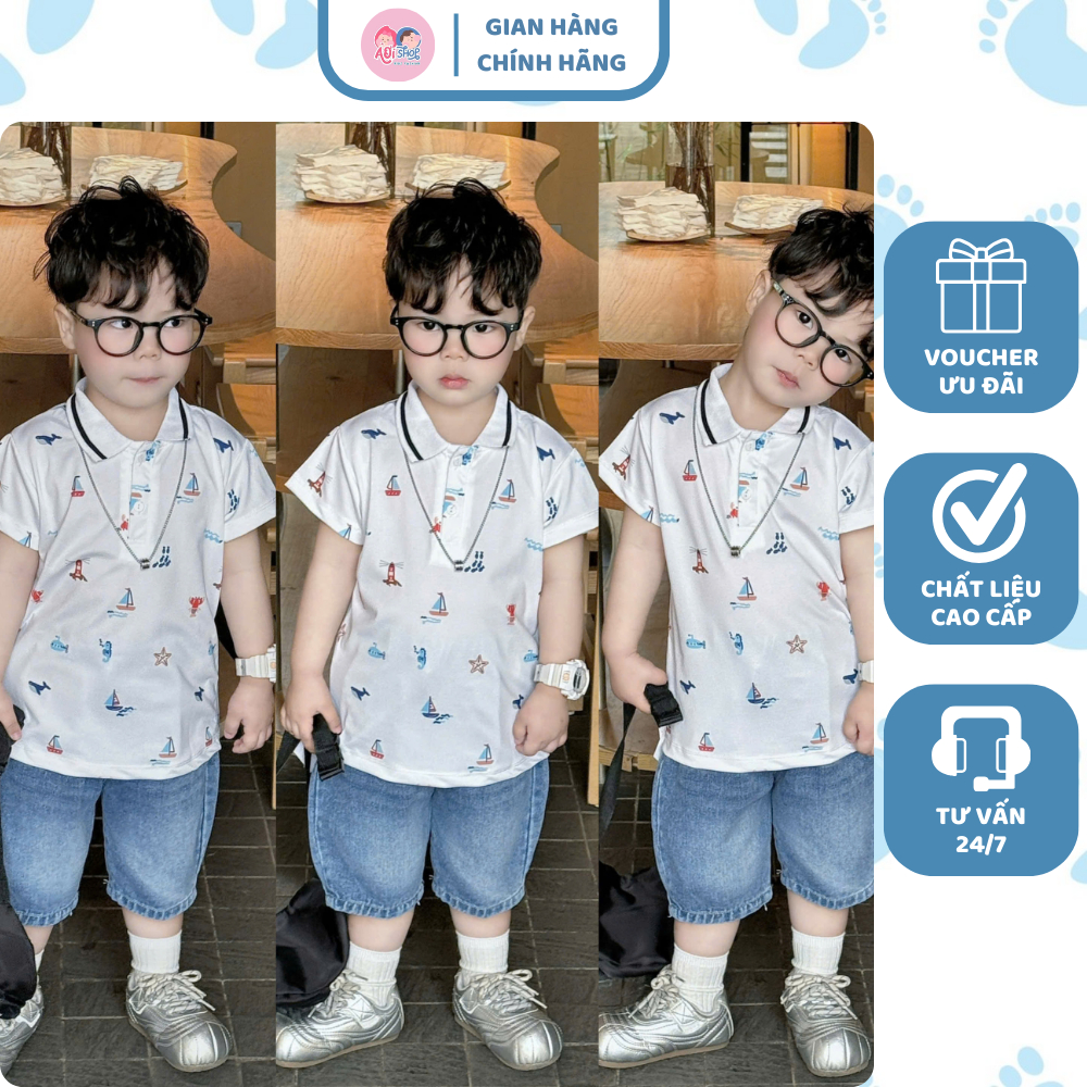 [À ƠI SHOP] R17- bộ polo cổ viền đen biển khơi - a116.837
