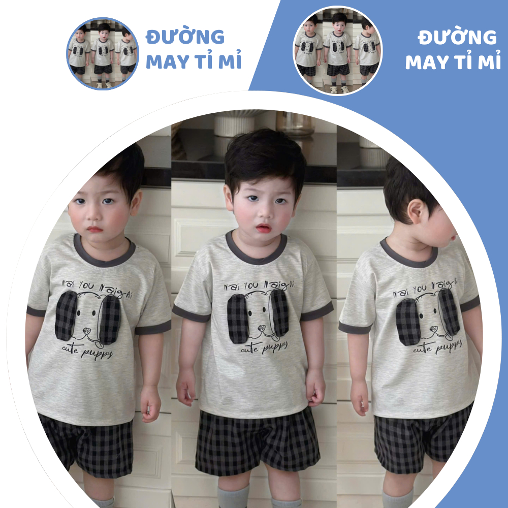 [À ƠI SHOP] R25- bộ cộc chó tai đen- a117.1744