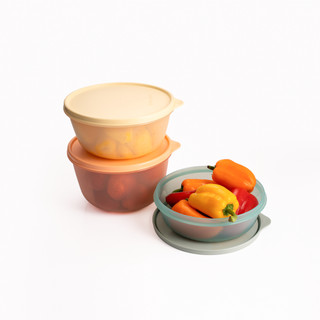 [RT] Bộ 3 hộp đựng thực phẩm Tupperware trữ khô và mát Modular Bowl Variety 1.9L 1.4L 950ml