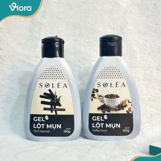 Gel Lột Mụn Than Hoạt Tính SOLÉA 50g/150g - Lộc Sạch Mụn Đầu Đen, Mụn Cám, Giảm Mụn Hiệu Quả - VIORA