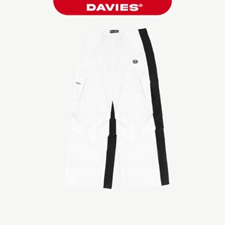 Quần ống rộng nam nữ túi hộp DAVIES  vải dù màu đen, trắng ống rộng local brand DSS Helis Pants I D35-Q2