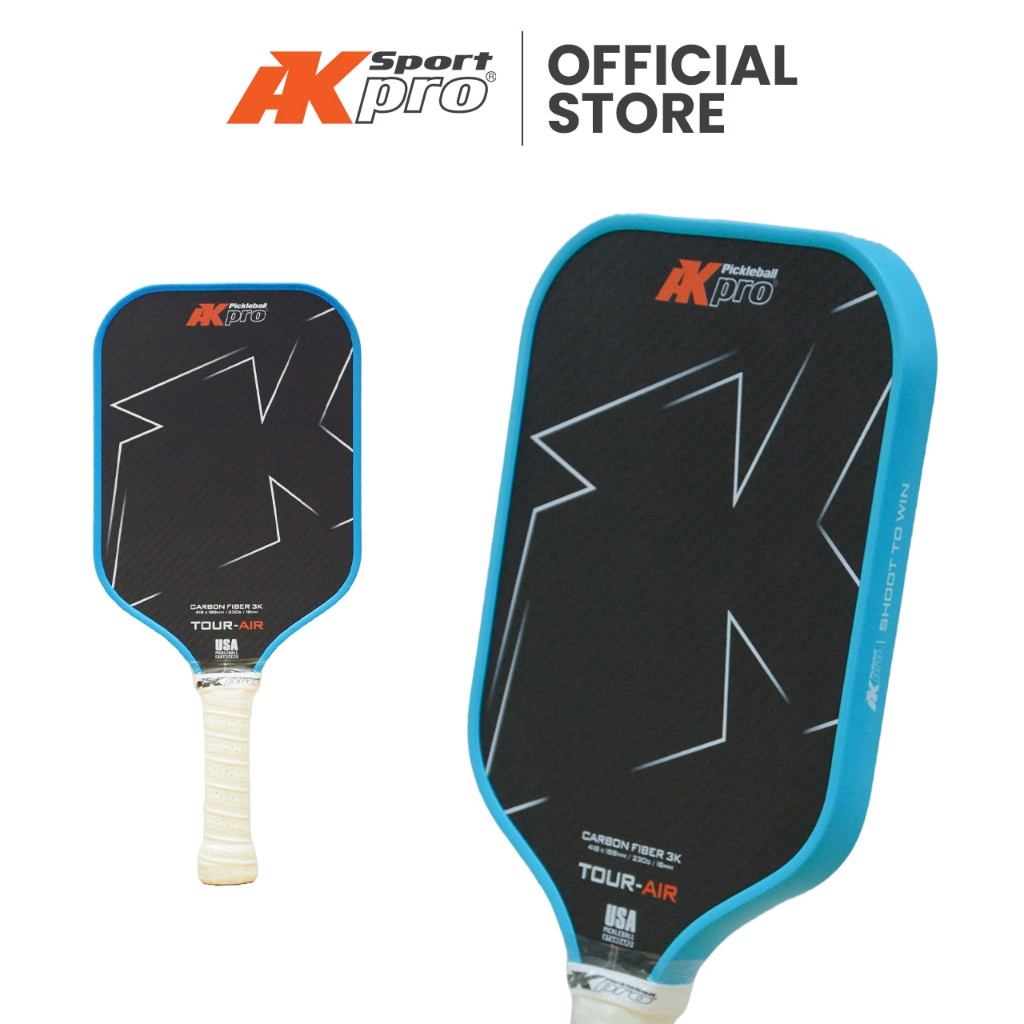 Vợt AKpro Pickleball Tour-Air Xanh Carbon 3K | Shopee Việt Nam