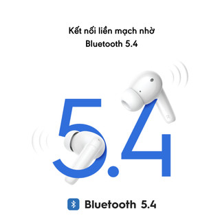 [KOL] Tai nghe Bluetooth TECNO BUDS 4 -Bluetooth 5.4 | Chống ồn chủ động ANC | Kháng nước IPX4 - Chính hãng