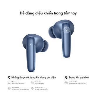 [KOL] Tai nghe Bluetooth TECNO BUDS 4 -Bluetooth 5.4 | Chống ồn chủ động ANC | Kháng nước IPX4 - Chính hãng