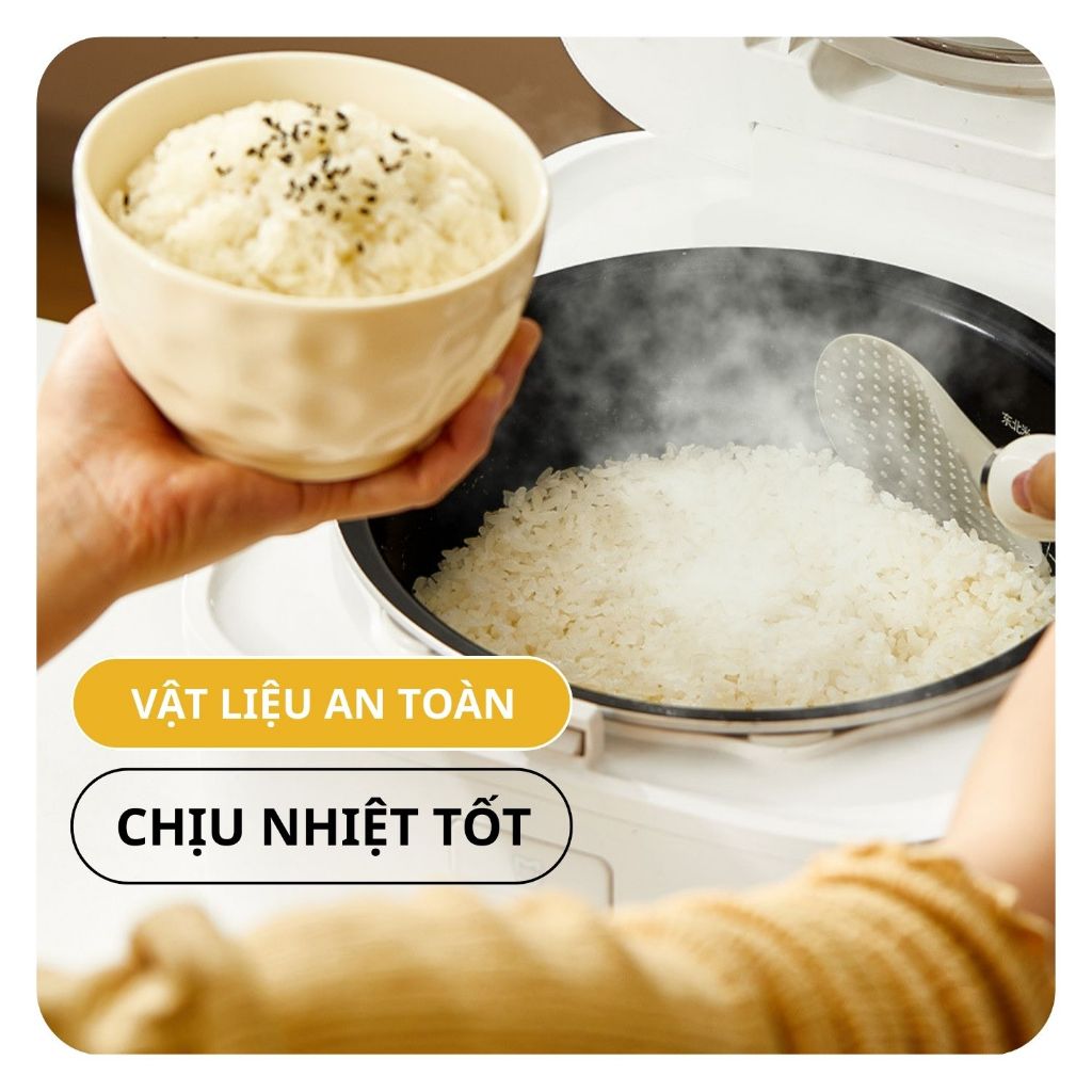Vá Bới Cơm Chống Dính Thông Minh Famistar / Muỗng Múc Cơm / Thìa Xới Cơm Chống Dính  – Từ Tính & Đế Hít