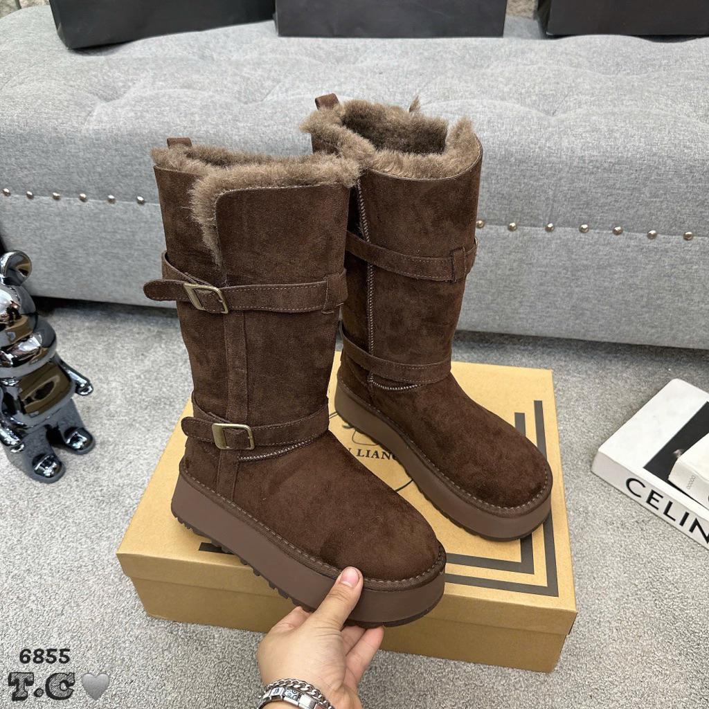 🆘🆘Boot cổ  lông  dai  siêu mềm