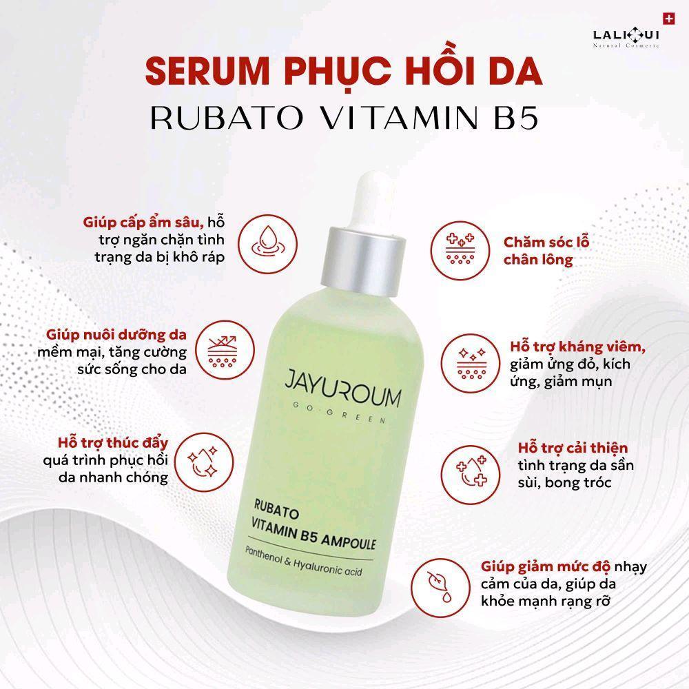 Kem dưỡng ẩm phục hồi Velux soothing & serum Rubato, phục hồi da tổn thương, dưỡng ẩm , dịu da, mờ thâm
