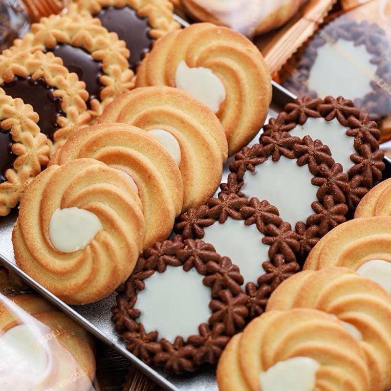 [Hàng mới] Combo 500g Bánh quy Socola bông tuyết/Bánh quy sandwich/Bánh chocolate,bánh quy tart