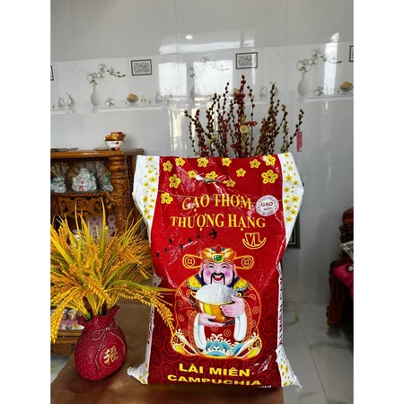Gạo Lài Miên Campuchia – Dẻo Mềm, Thơm Lâu, Cơm Trắng Đẹp | Gạo Giá Gốc Tại Nhà Máy