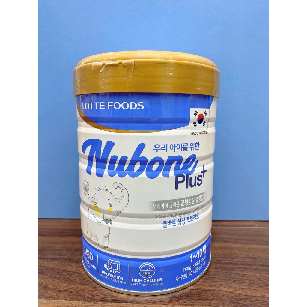 Sữa Nubone Hàn Quốc Plus 1-10 tuổi 750g