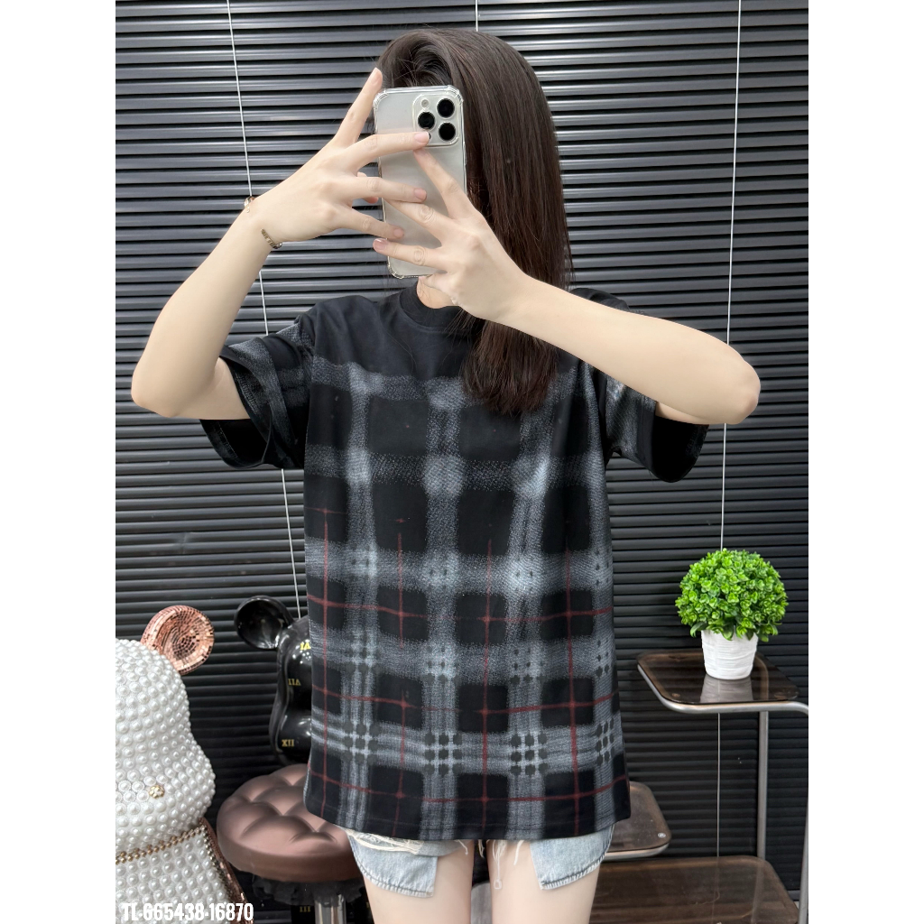 ÁO thun nam QC cổ tròn họa tiết thêu tay ngắn phong cách trẻ trung chuẩn from