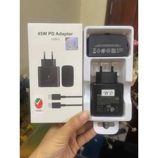 Bộ Sạc Nhanh SS 45W cho dòng Note 20, S20,S21,S22,23,23Ultra,24,24Ultra Máy Tính Bảng Sạc Nhanh 45W Type C
