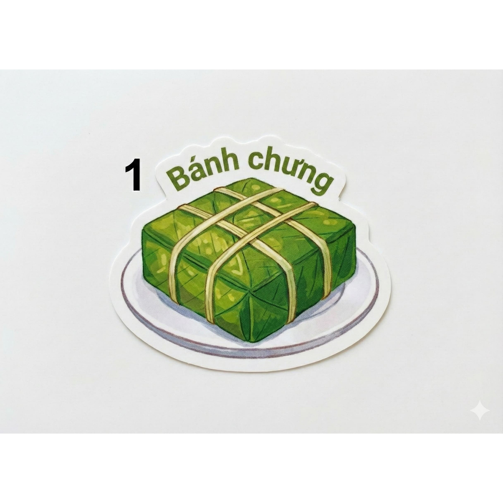 BỘ STICKER TẾT CỔ TRUYỀN VIỆT NAM NHỮNG MÓN ĂN VÀ NHỮNG HOẠT ĐỘNG TRONG NHỮNG NGÀY TẾT