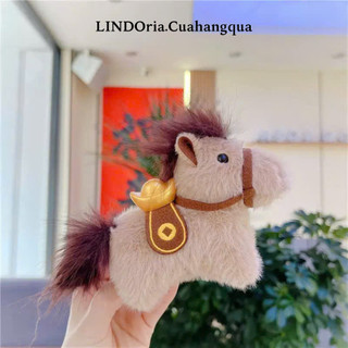 Móc Khóa Tiểu Mã May Mắn LINDORia, Móc Khóa Cute Treo Cặp, Balo, Quà Tặng Xinh Xắn
