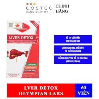 [HÀNG CÔNG TY] TPBVSK Hỗ Trợ Thải Độc Gan - Olympian Labs Liver Detox - Có Tem Phụ Tiếng Việt