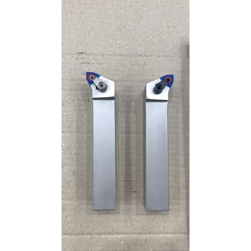 Bộ cán tiện W08 thép trắng thép xịn lắp chip w08 cán ngon tiện ngọt
